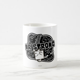 Mug M. Strong   Noir et blanc