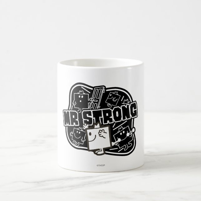 Mug M. Strong | Noir et blanc (Centre)