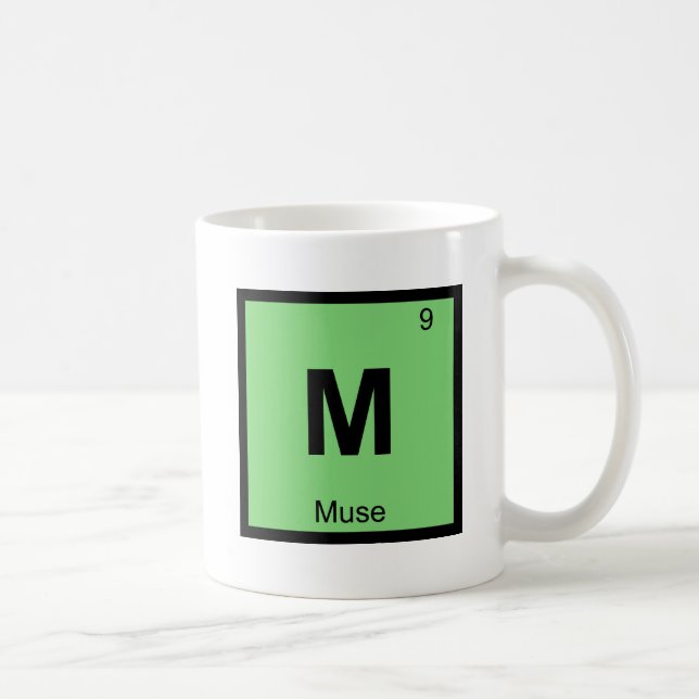 Mug M - Symbole de table périodique de la chimie grecq (Droite)