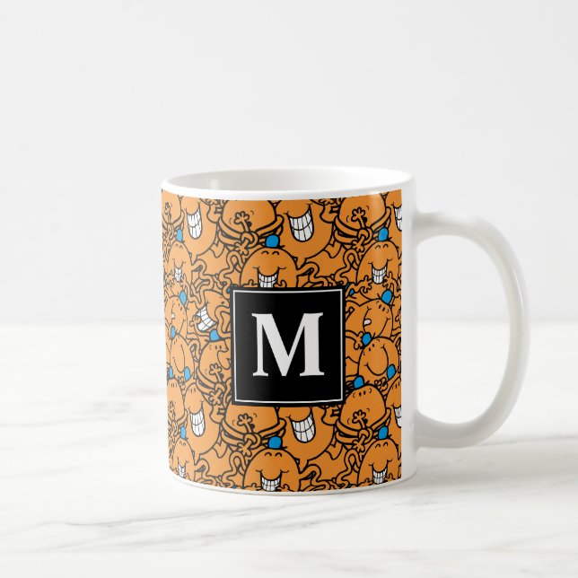 Mug M. Tickle | Motif Orange | Monogramme (Droite)