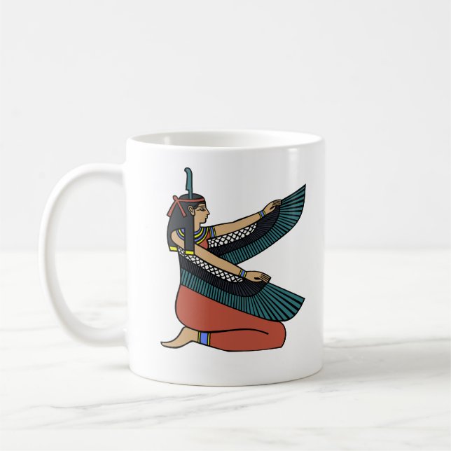 Mug Ma’at (déesse égyptienne) (Gauche)