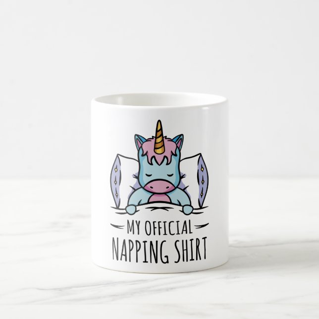 Mug Ma chemise de sieste officielle avec sommeil Unico (Centre)