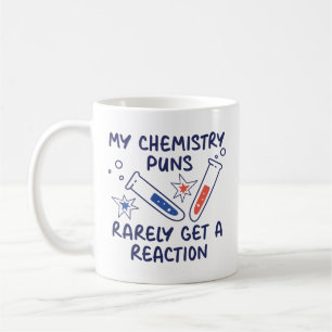 Mug Ma Chimie Puns Rarement Obtenir Une Réaction