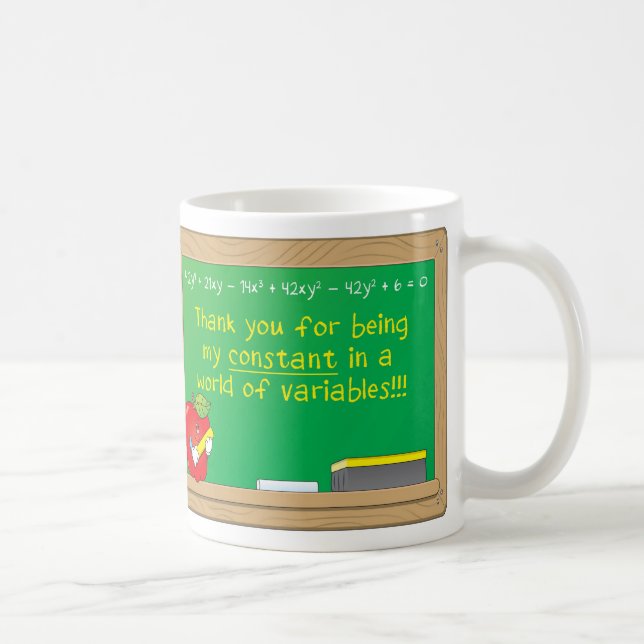 Mug Ma constante dans un monde des variables (Droite)