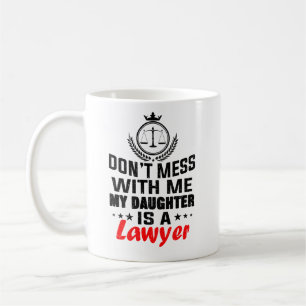 Mug Ma Fille Est Un Don D'Avocat Pour Maman Papa
