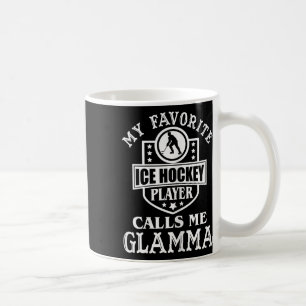 Mug Ma joueuse de hockey préférée m'appelle Glamma W p