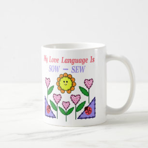 Mug Ma Langue D'Amour Est Douce - Coudre
