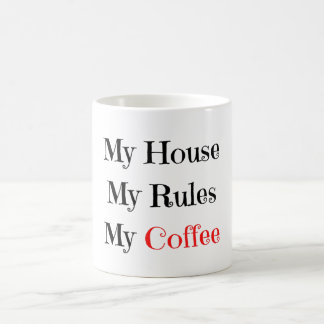 Mug Ma Maison Mes Règles Mon Café
