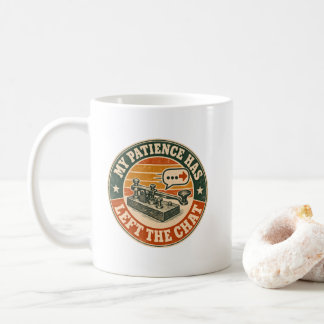 Mug Ma patience a quitté le chat – Télégraphe vintage