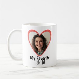 Mug Ma photo personnalisée d'enfant préféré