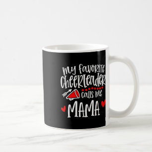 Mug Ma pom-pom girl préférée m'appelle Mama Drôle Chem
