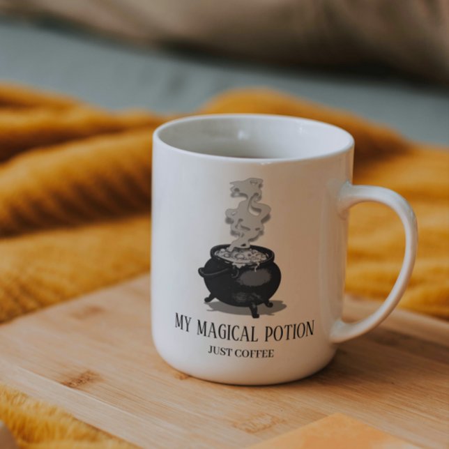 Mug Ma potion magique Halloween sorcière caldron (Créateur téléchargé)