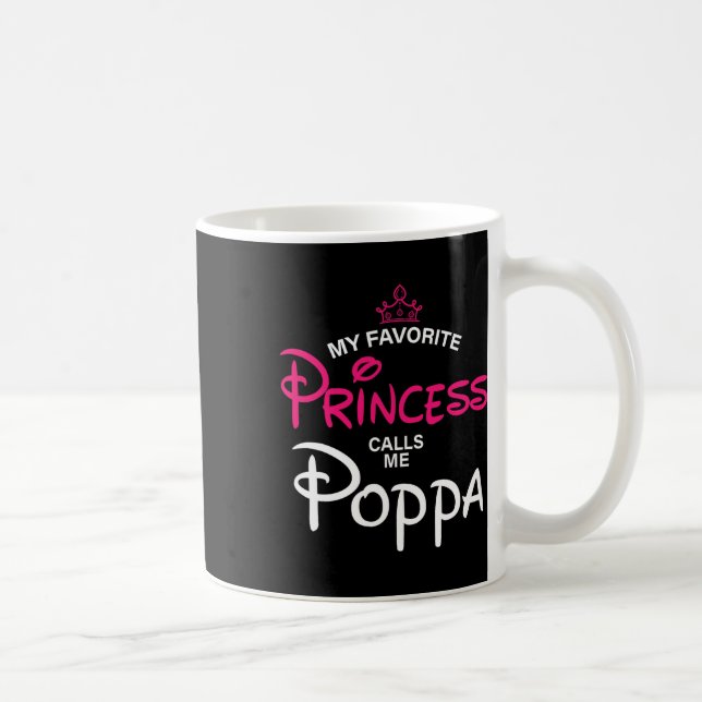 Mug Ma Princesse Favorite M'Appelle Poppa Fille Fathe (Droite)