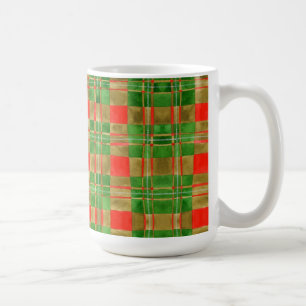 MUG MAC GREGOR TARTAN BLANC HAUT