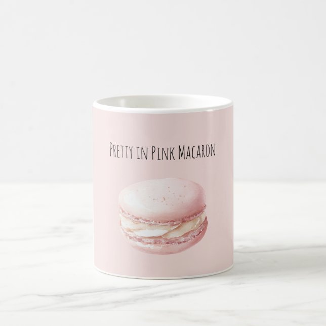 Mug Macaron rose ravissant (Centre)