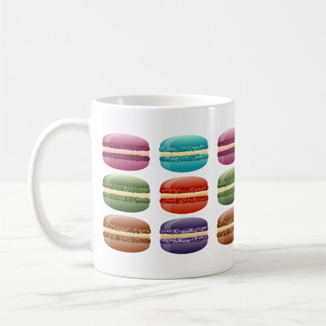 Mug Macarons coloré (Gauche)