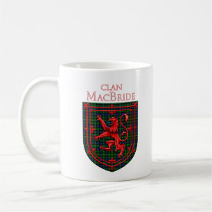 Mug MacBride Tartan Scottish Plaid Lion Rampant