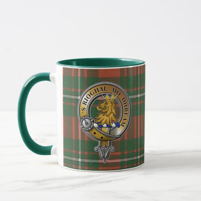 Mug MacGregor Tartan & Badge (Gauche)
