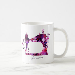Mug Machine à coudre à courtepointe Patchwork