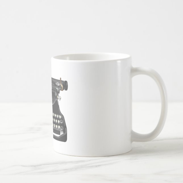 Mug Machine à écrire antique (Droite)