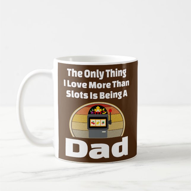 Mug Machine à sous papa Gambling Père Joueur gagnant (Gauche)