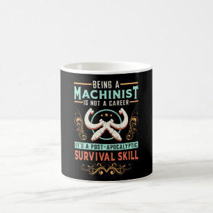 Mug Machine Machiniste Mécanique CNC Idée cadeau