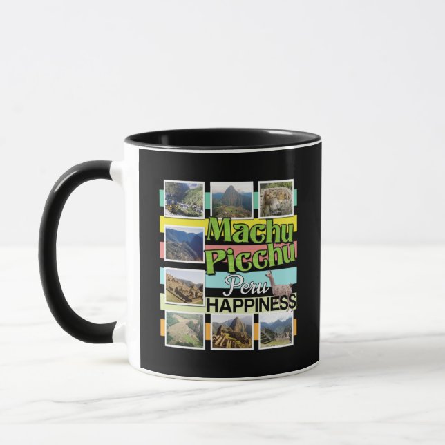 Mug Machu Picchu Pérou Bonheur (Gauche)