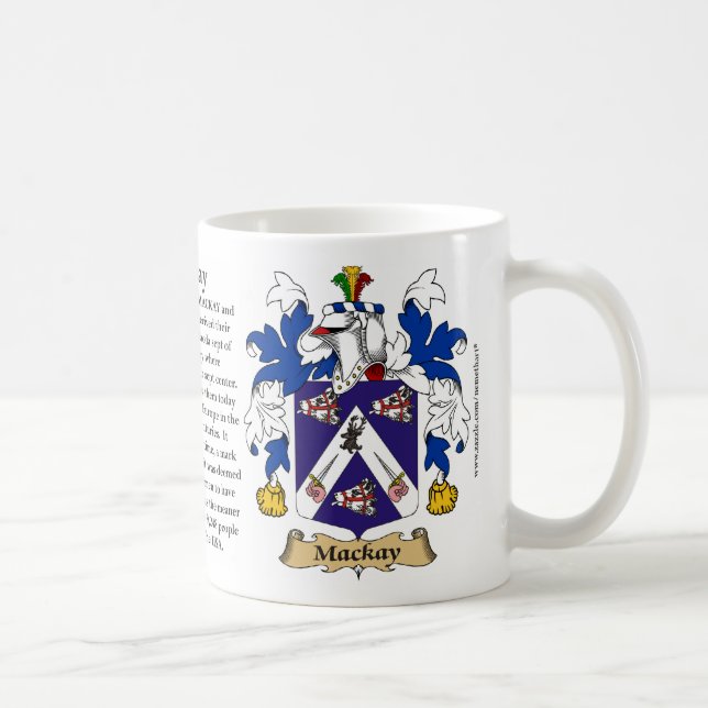 Mug Mackay, l'origine, la signification et la crête (Droite)
