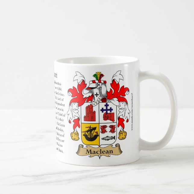 Mug Maclean, l'origine, la signification et la crête (Droite)