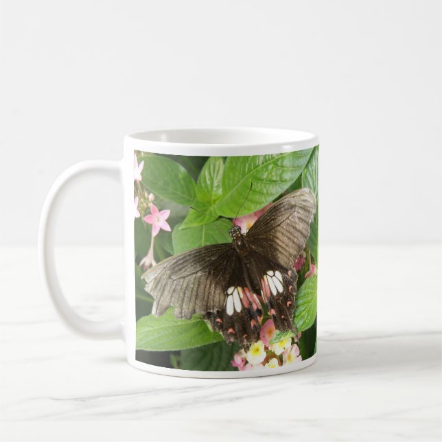 Mug Macro-papillon Scarlet (Gauche)