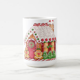 Mug Madame de pain d'épice de bonhomme en pain d'épi