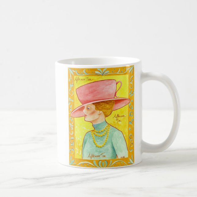 Mug Madame de thé d'après-midi (Droite)
