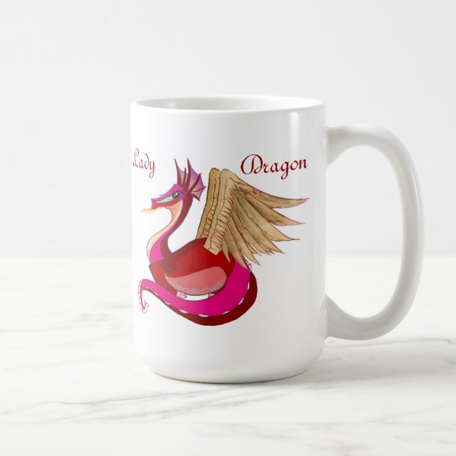 Mug Madame Dragon Design (Droite)