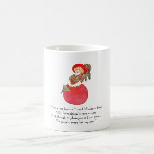 Mug Madame mignonne vintage Jolly Mother de betterave