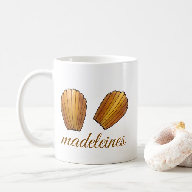Mug Madeleine Chef pâtissier Pâtisserie Gâteaux (Avec donut)