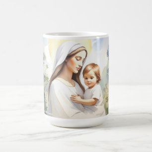 Mug Madonna avec l'enfant Jésus