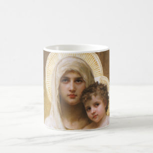 Mug Madonna des Roses par Bouguereau