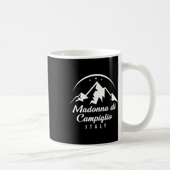 Mug Madonna Di Campiglio Italie Station de ski Snowb (Droite)