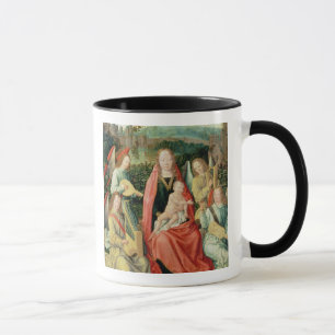 Mug Madonna et enfant entourés par des anges