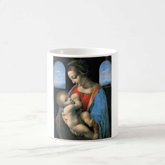 Mug Madonna Litta, Leonardo da Vinci, 1490-1491 (Centre)