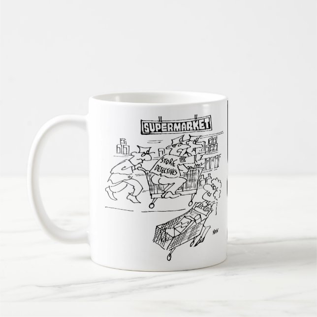 Mug Magasin de détectives dans un supermarché (Gauche)