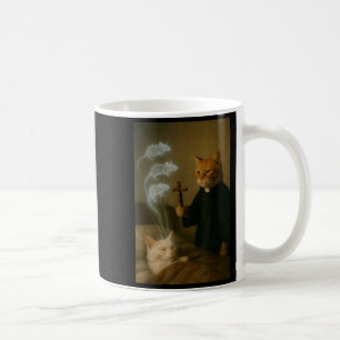 Mug Mage Cat Mème Chat Exorcisme Souris Drôle Fantaisi