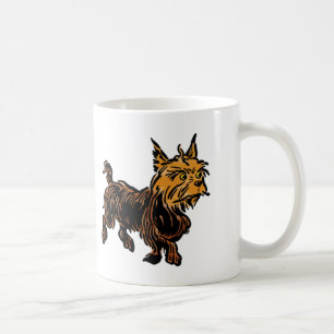 Mug Mage de l'Oz vintage, Toto le chien chiot mignon
