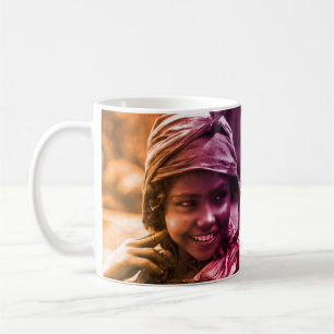 Mug Maghreb coloré Tunisienne Djerba fille femme Café