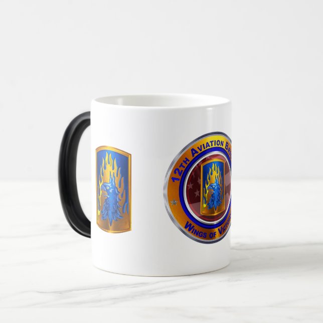 Mug Magic 12e brigade d'aviation de combat (Devant gauche)