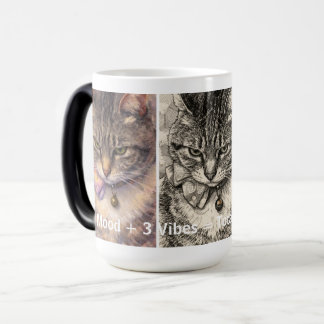 Mug Magic 1 Humeur + 3 Ambiances = Purrfection Totale