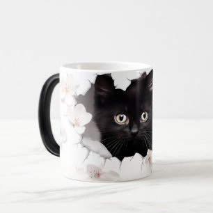 Mug Magic 3D Black cat