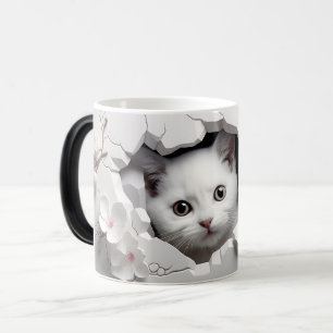 Mug Magic 3D cat