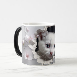 Mug Magic 3D cat