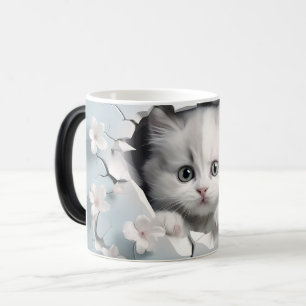 Mug Magic 3D cat